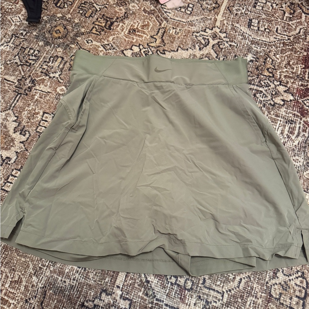 Nike Women's Olive Green skirt size small